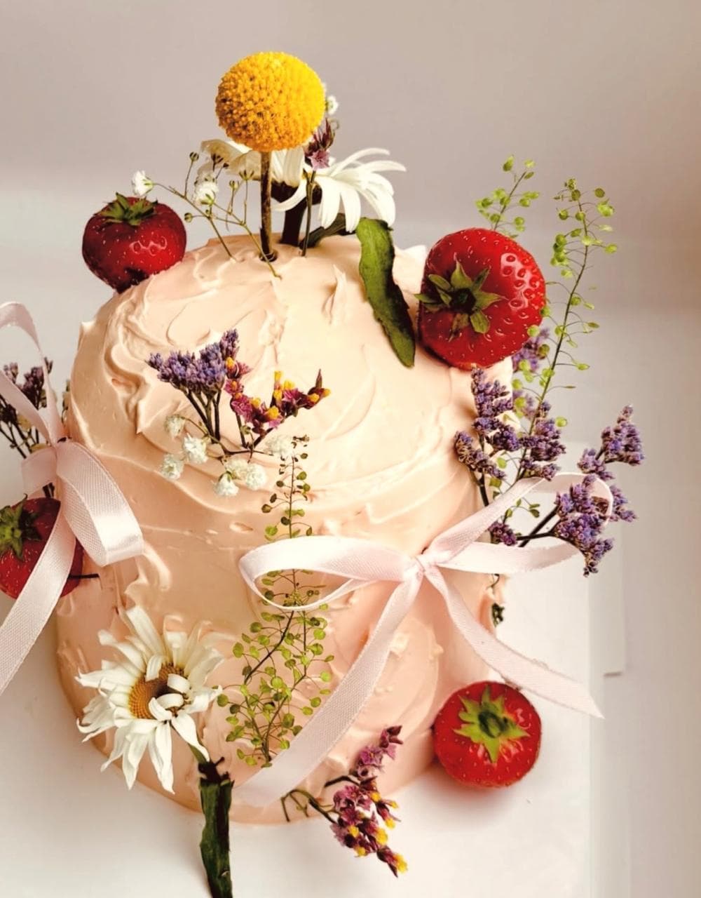 Gâteau floral sur mesure Naby Pâtisserie